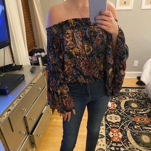 Free people off the shoulder top